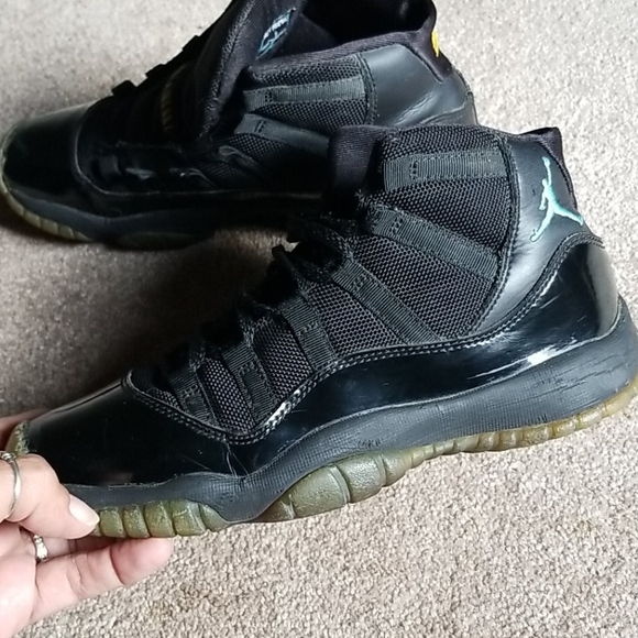 Air Jordan retro XI Black/ Gamma Blue - Picture 4 of 7